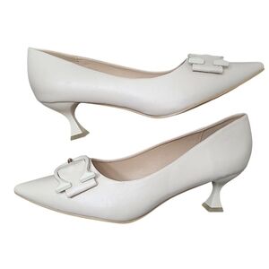 C.Paravano C Buckle Pointed Toe Pumps (Olivia) Size 42 EU/ 11 US
